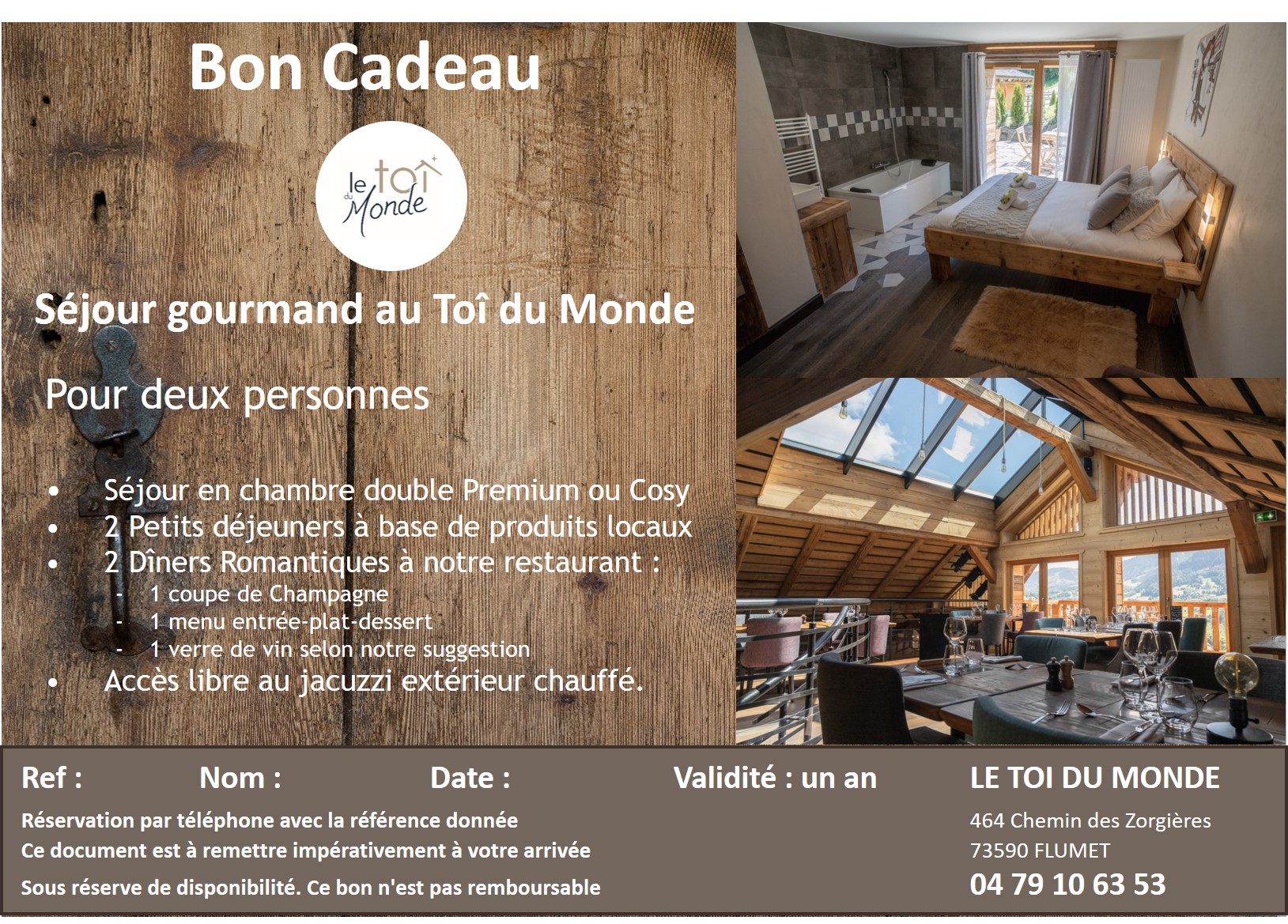 exemple bon cadeau