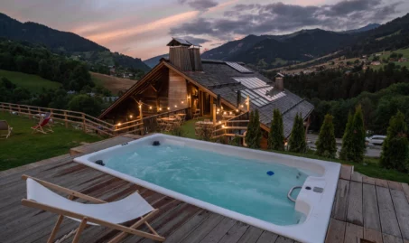 Mariage en Savoie, à la montagne, face au Mont blanc