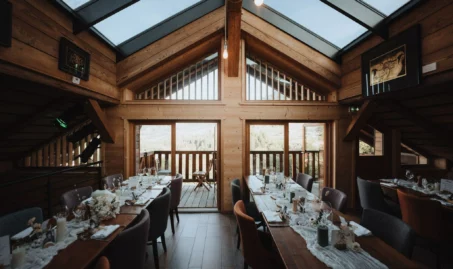 Mariage en Savoie, à la montagne, face au Mont blanc